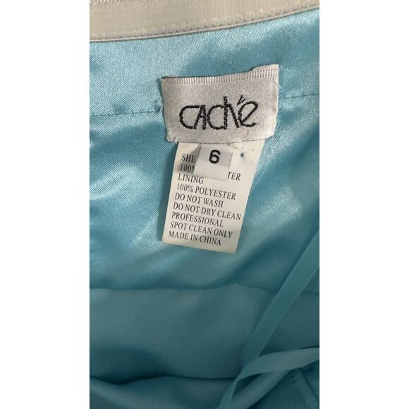 Cache Vintage SLong Dress Gown Sequined Fairy Bohoh Victorian Empyre Babydoll ~6 - Picture 7 of 8